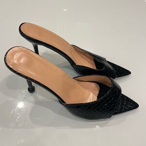 Elegant Black Stiletto Heels